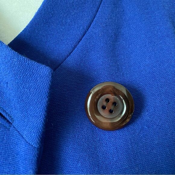 Kate Hill Blue Swing Jacket Petite - Picture 7 of 16